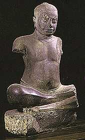 Jayavarman Statue