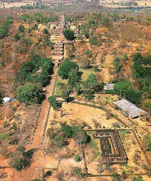 Bird View of Phanom Rung Historical Par